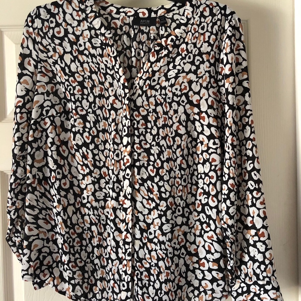 Multi colored blouse.